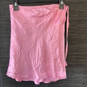 Zara Pink Wrap Skirt